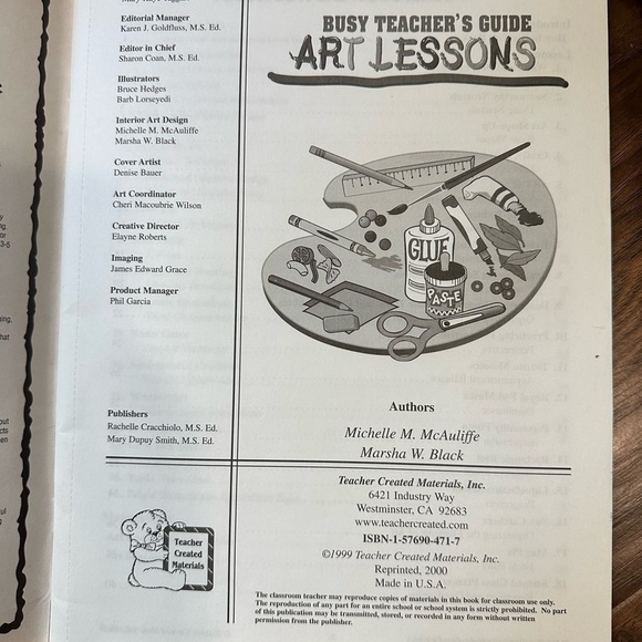 Busy Tescher’s Guide: Art Lessons - Picture 3 of 4